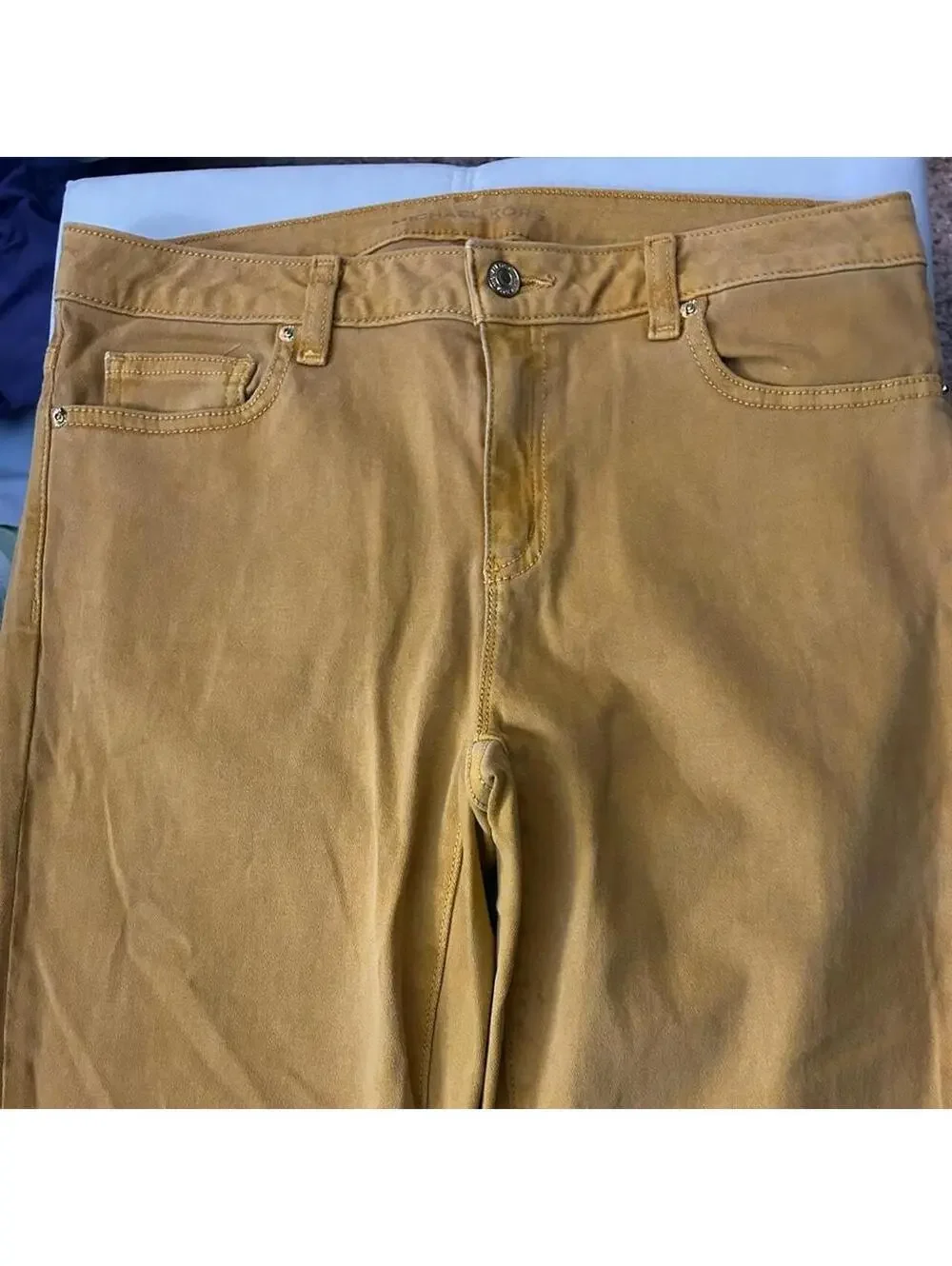 Micheal Kors Yellow low rise jeans size 8 #lowrise #denim #luxury #designer#fall